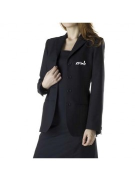 Black receptionist uniform coat